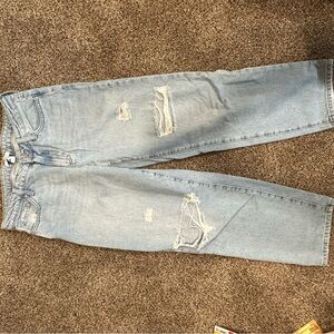 Light Blue Distressed Jeans